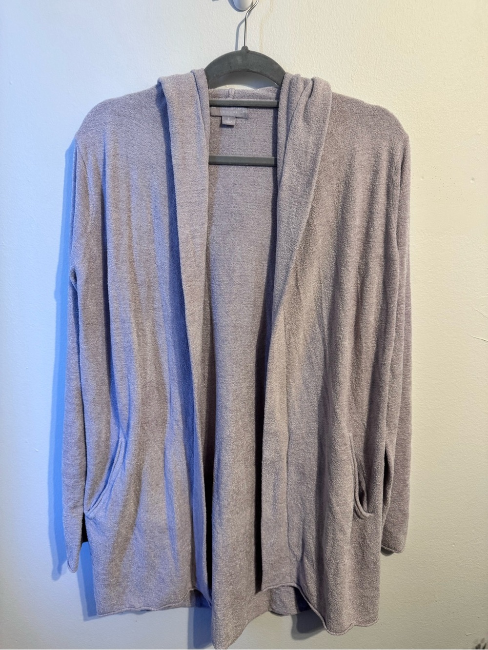 Barefoot Dreams CozyChic Ultra Lite Hooded Cardigan Size S